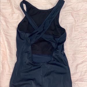 Black criss cross back Balera leo